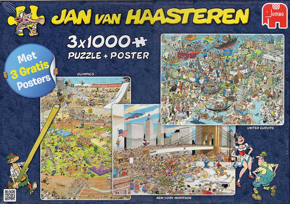 Nadruk informatie dauw Olympics (Olympische Spelen) - Jan van Haasteren puzzels