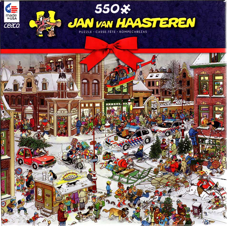 hotel hooi opwinding Christmas (Kerstmis) - Jan van Haasteren puzzels