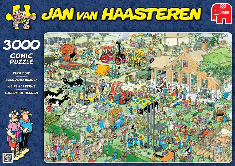 Geven Overstijgen Westers Farm Visit (Boerderij Bezoek) - Jan van Haasteren puzzels