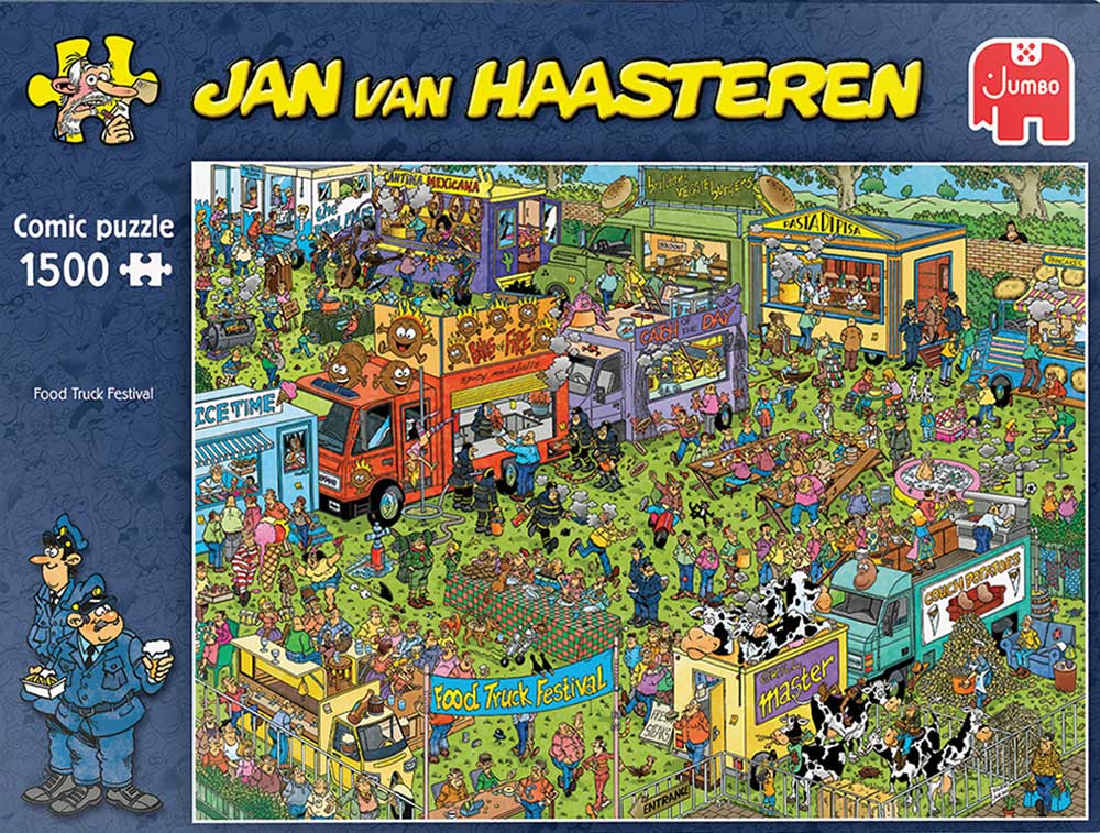 Oxide Stroomopwaarts vandaag Food Truck Festival - Jan van Haasteren puzzels