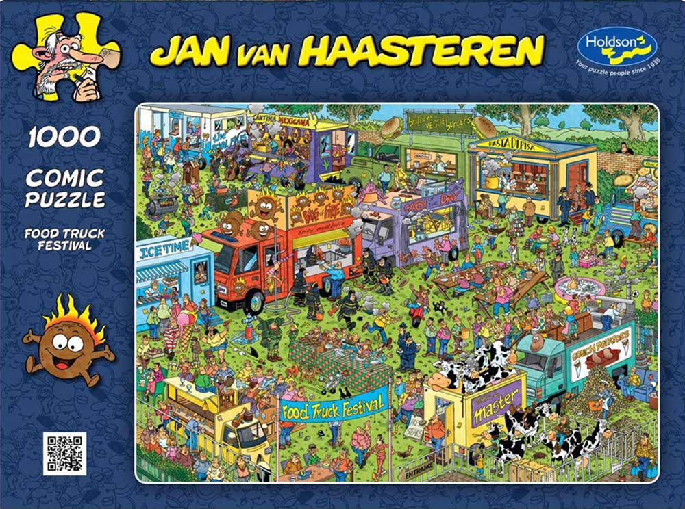 Food Truck Festival - Jan van puzzels