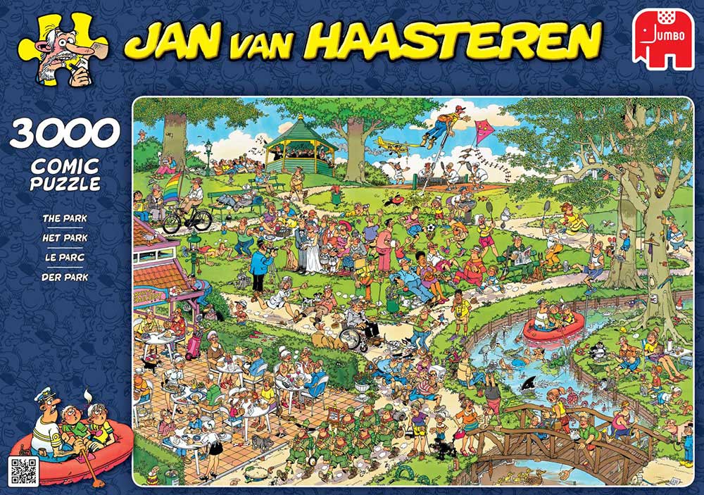telegram prototype lenen The Park (Het Park) - Jan van Haasteren puzzels