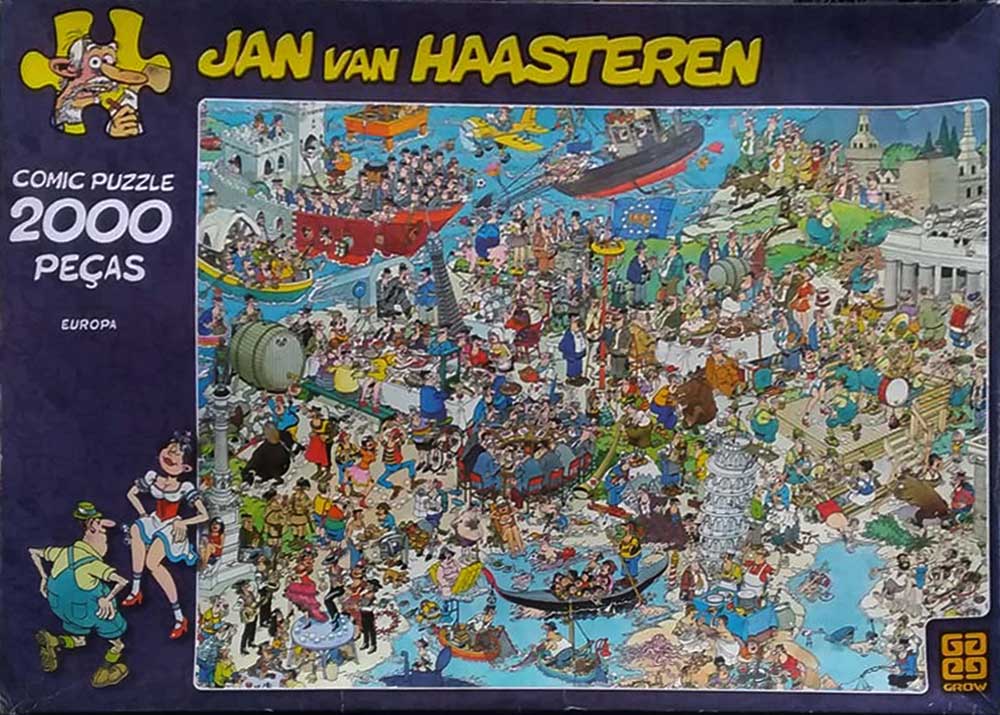 United Europe - Jan van puzzels