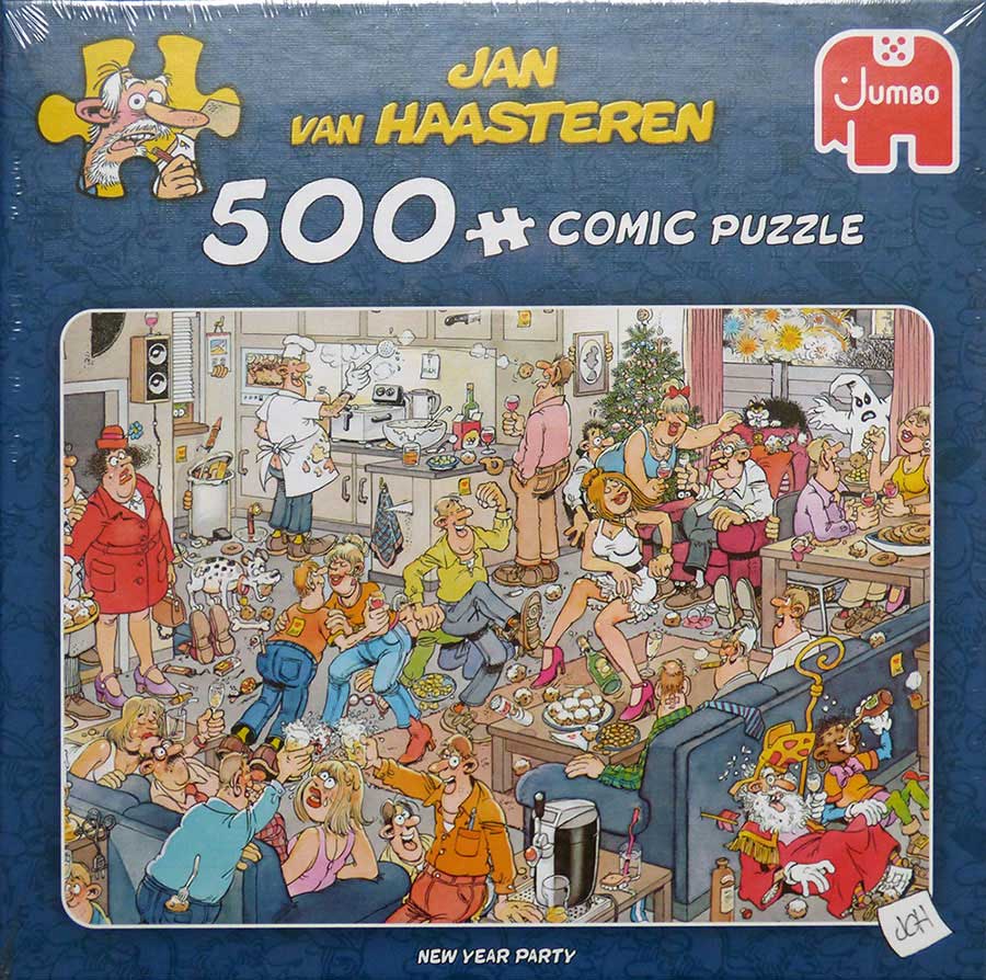 Evolueren punch Mens 500 st/pc - Jan van Haasteren puzzels