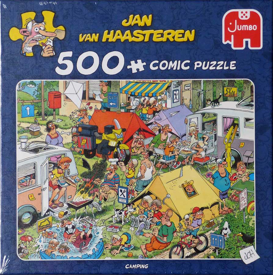 Evolueren punch Mens 500 st/pc - Jan van Haasteren puzzels