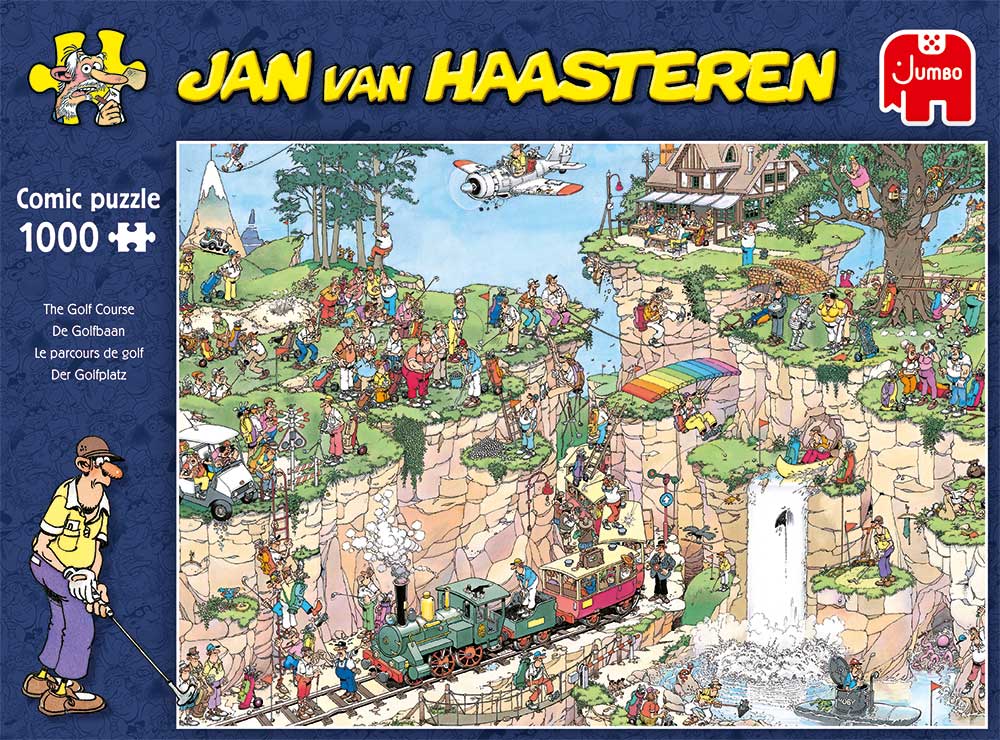 corruptie moeilijk tevreden te krijgen Mediaan Detail - Jan van Haasteren puzzels