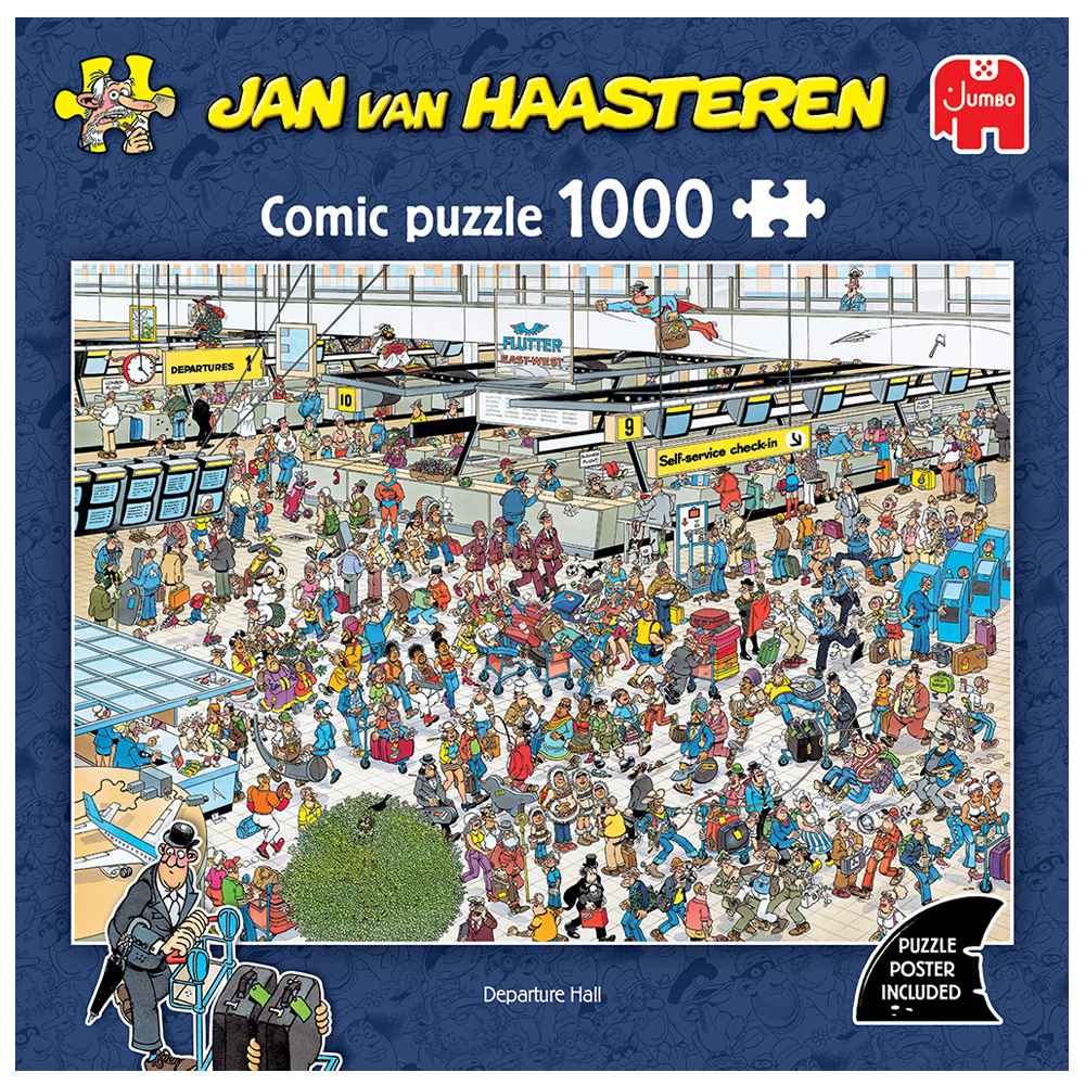 Jumbo Puzzel Puzzel 'De Bakkerij' – 1000 Stukjes, Vol Grappige Details En Absurde Avonturen Jan Van Haasteren