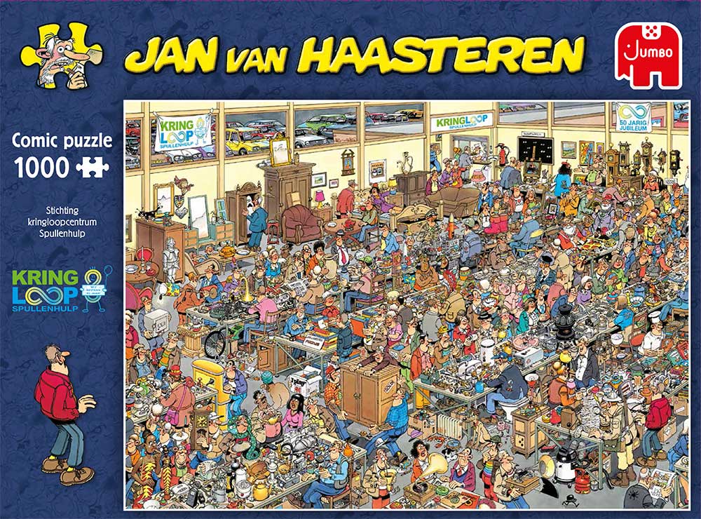 consumptie Sympton Evolueren Detail - Jan van Haasteren puzzels